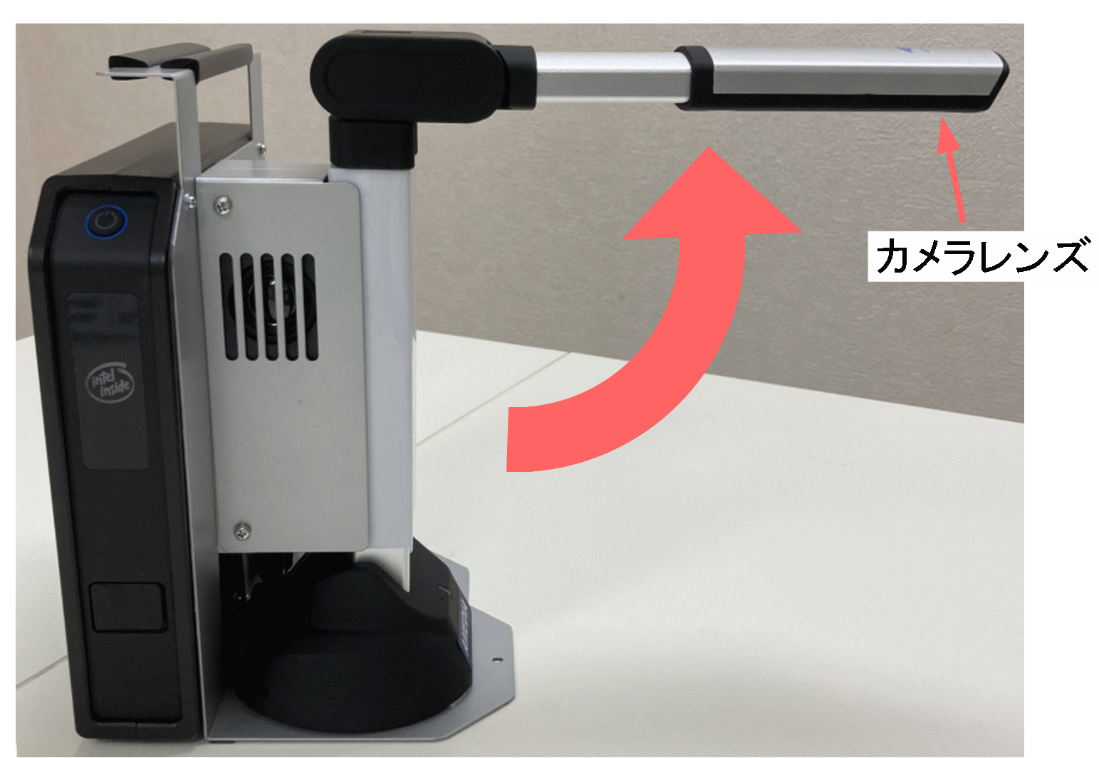 カメラを開いた状態。